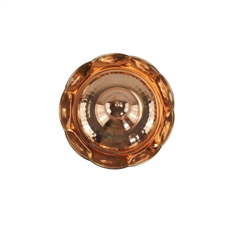 قندان مسی مدل لب چین چکشی نانو کد alast026