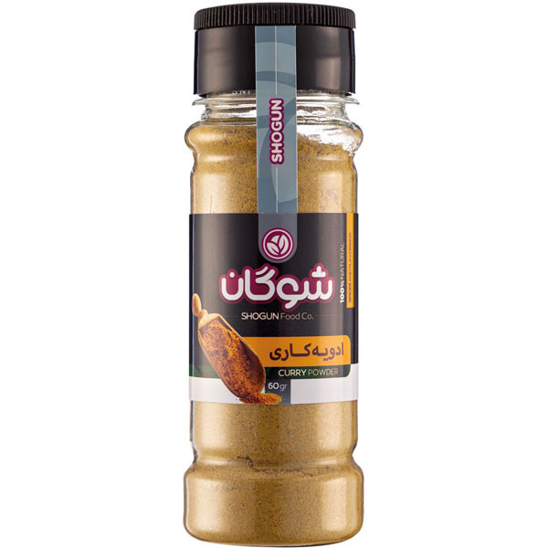 پودر ادویه کاری شوگان - 60 گرم