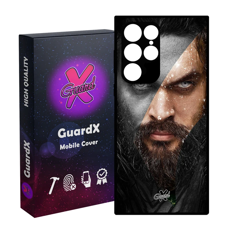 کاور گارد ایکس طرح Aqua Man مدل Glass10362 مناسب برای گوشی موبایل سامسونگ Galaxy S23 Ultra