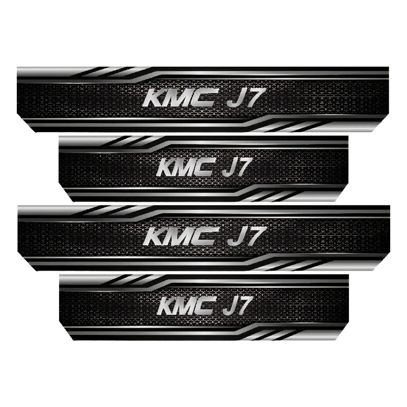 برچسب پارکابی خودرو رایسان کد SP2030 مناسب برای کی ام سی J7 مجموعه 4 عددی