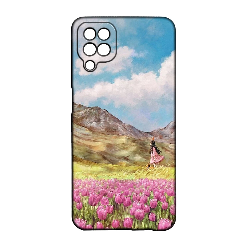 کاور طرح دخترانه کد 248 مناسب برای گوشی موبایل سامسونگ Galaxy A22 4g