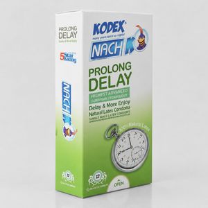 کاندوم کدکس مدل Prolong Delay بسته 12 عددی