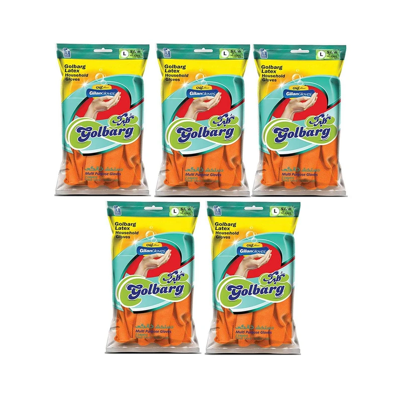 دستکش آشپزخانه گیلان مدل KtL5 مجموعه 5 عددی