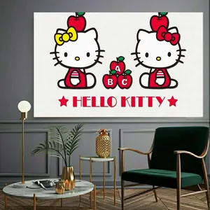 تابلو شاسی کودک طرح گربه کد SDT113