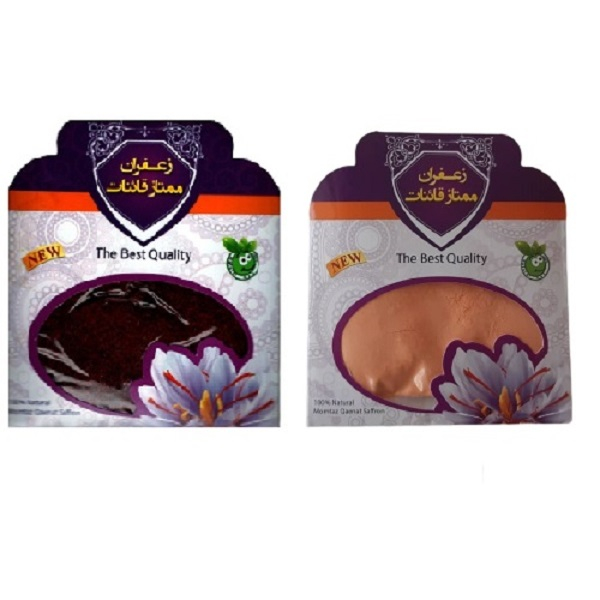 زعفران قائنات - 4.608 گرم بسته 2 عددی