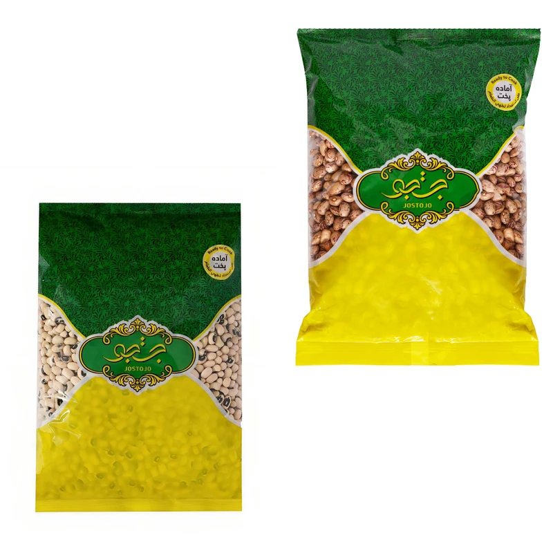 لوبیا چیتی جستجو - ۹۰۰ گرم و لوبیا چشم بلبلی جستجو - ۹۰۰ گرم مجموعه ۲ عددی