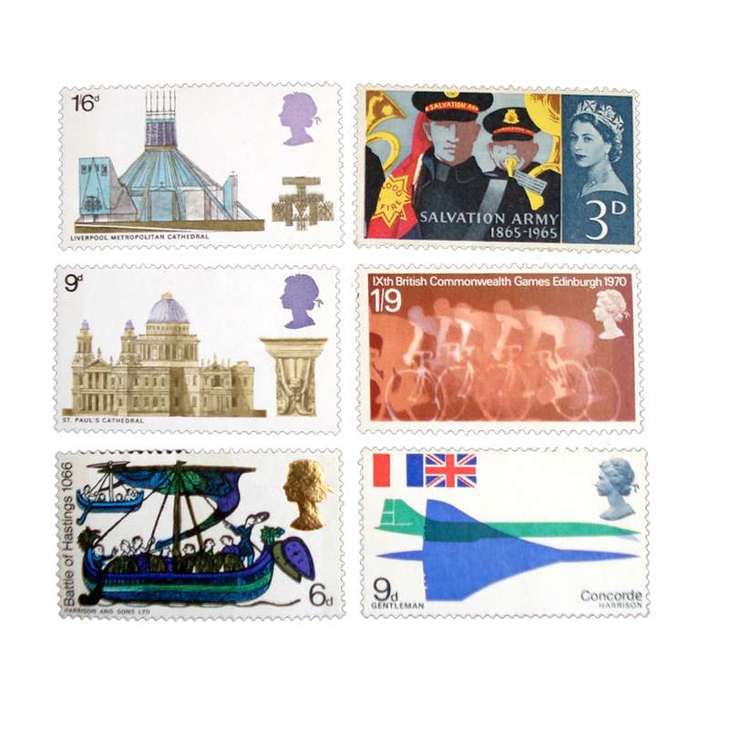 تمبر یادگاری مدل تاریخی کد DS2780 مجموعه 6 عددی