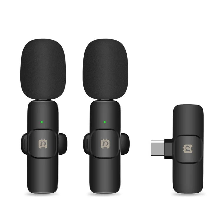 میکروفون بی‌سیم پلوز مدل PU3151B با درگاه اتصال Type-C