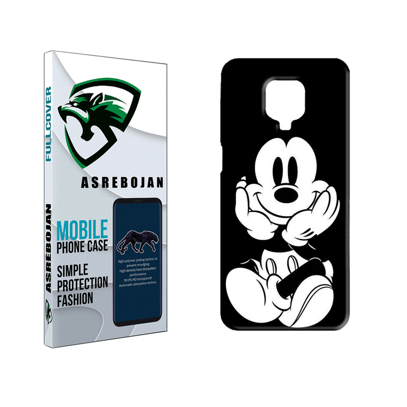 کاور عصر بوژان مدل میکی موس کد 0107 مناسب برای گوشی موبایل شیائومی note 9 pro