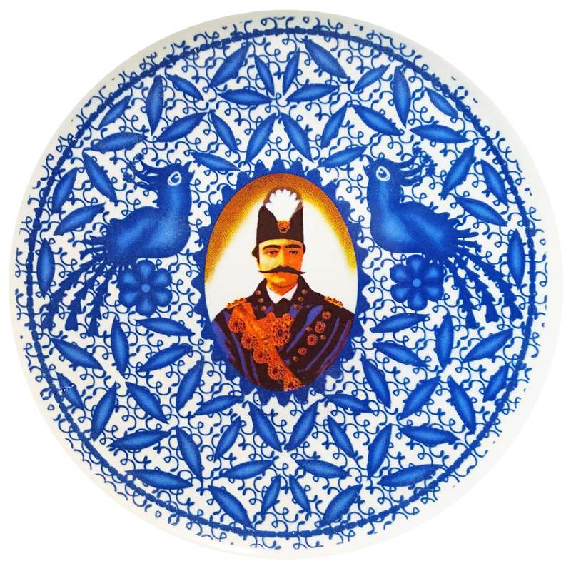  بشقاب دیوار کوب سرامیکی کد SP007 
