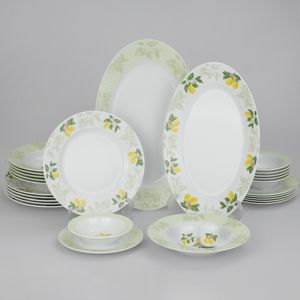 نقد و بررسی سرویس غذاخوری 28 پارچه چینی زرین ایران مدل رادیانس سیترونلا درجه یک توسط خریداران