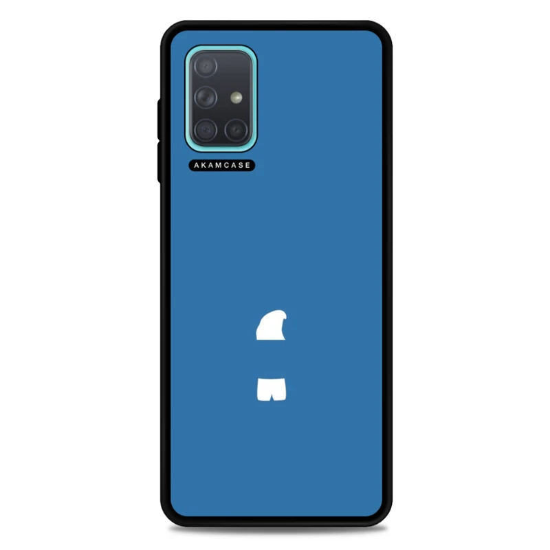کاور آکام مدل AMC-WSGA71-SMURFS-18 مناسب برای گوشی موبایل سامسونگ Galaxy A71