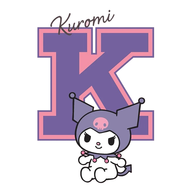 استیکر پارچه و لباس پاد آفرین مدل سانریو کرومی و مای ملودی کد S2612