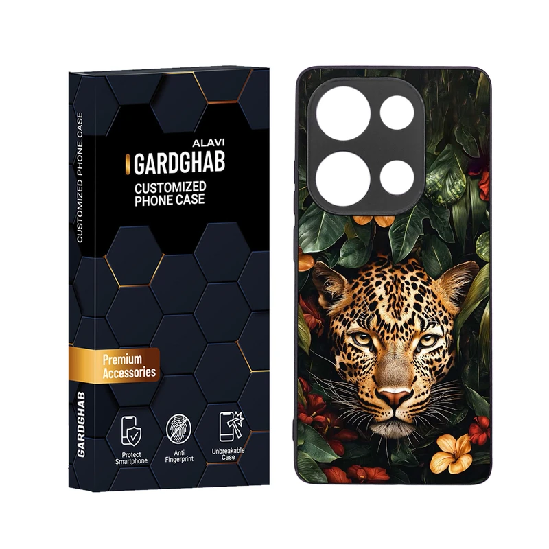 کاور گارد قاب علوی مدل دور ژله ای مناسب برای گوشی موبایل شیائومی Redmi Note 13 Pro 4G