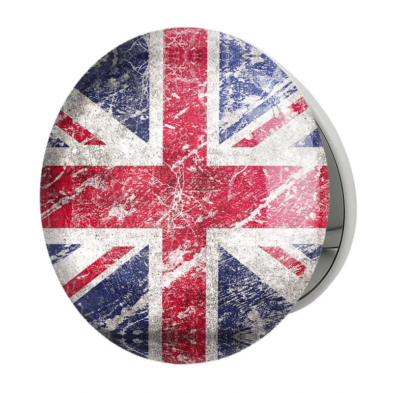 آینه جیبی خندالو طرح پرچم انگلیس مدل تاشو کد 20447 