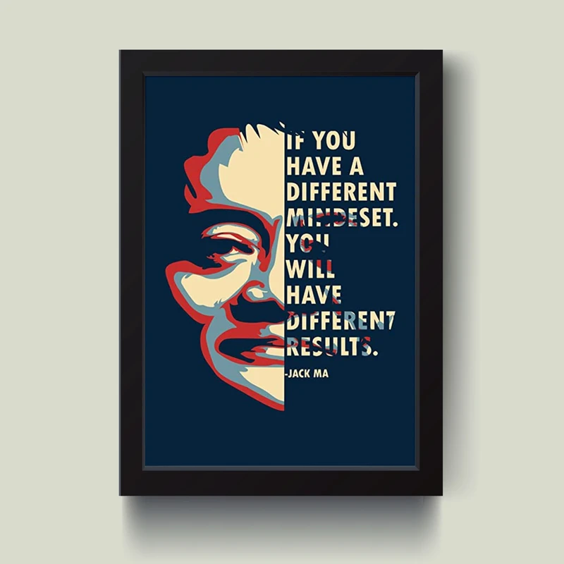 تابلو مدل انگیزشی جک  ما Jack ma کد S3030-b