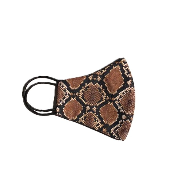 ماسک تزیینی طرح پوست ماری کد 250