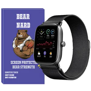 بند برنارد مدل Milanese مناسب برای ساعت هوشمند هایلو LS02