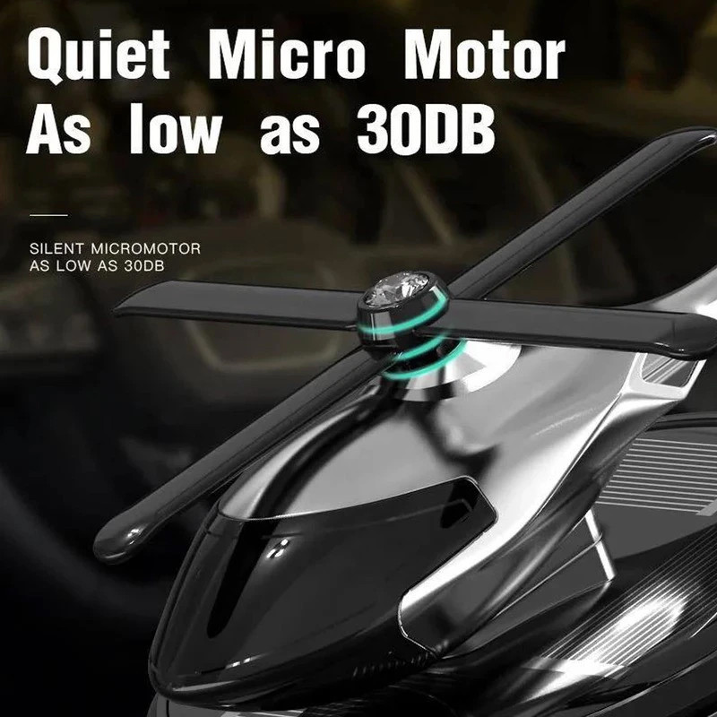 خوشبوکننده خودرو خورشیدی مدل هلیکوپتر کد KTP030_RED