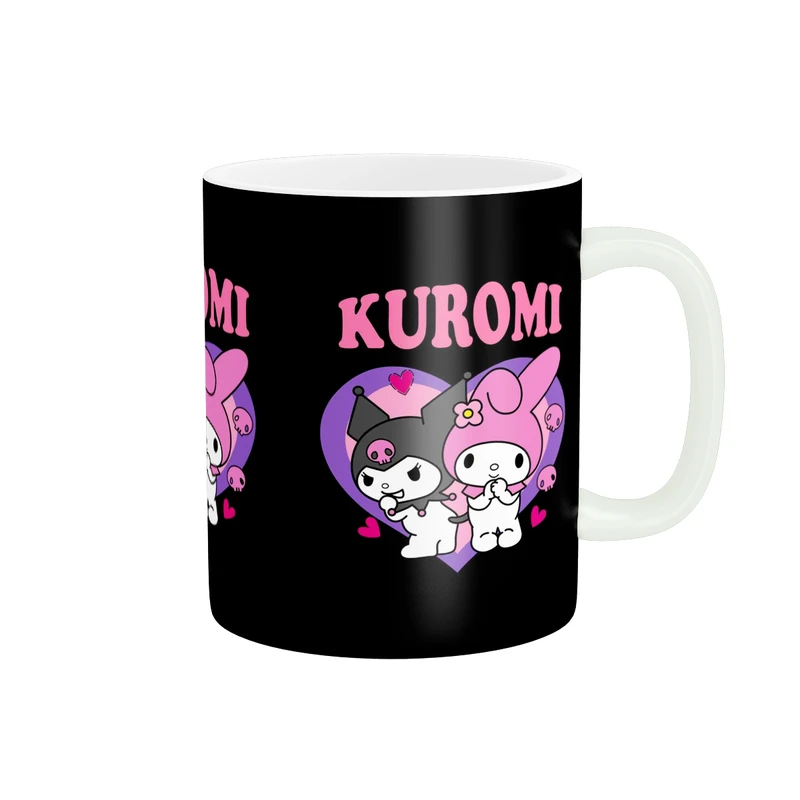 ماگ پادآفرین مدل کارتون کرومی و مای ملودی Kuromi کد PM3389