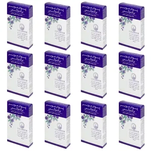 پودر موبر براندوکس مدل SENSITIVE-P وزن 50 گرم مجموعه 12عددی