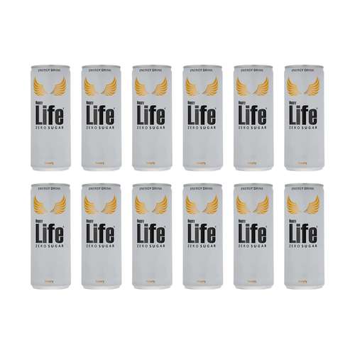 نوشابه انرژی زا بدون شکر لایف - 250 میلی لیتر بسته 12 عددی