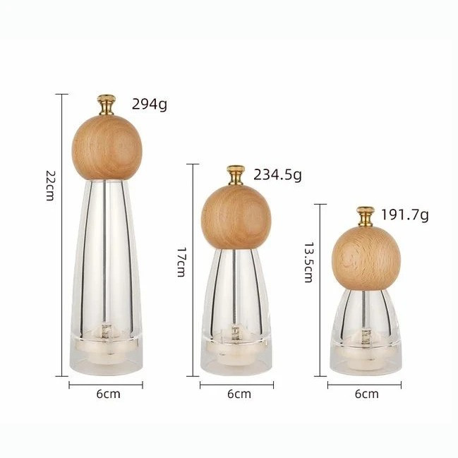 فلفل ساب و نمک ساب مدل گریندر مجموعه ۳ عددی