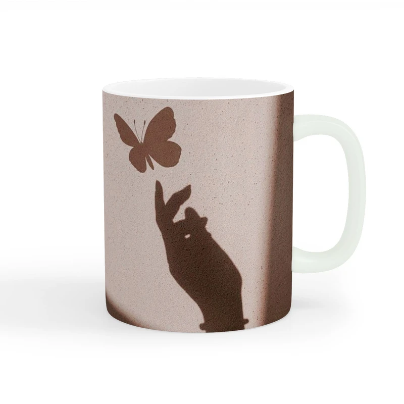 ماگ طرح دخترانه خلاقانه کد wall-8302