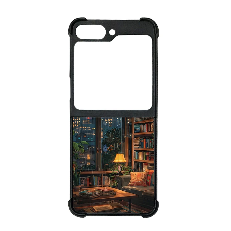 کاور گالری وبفر طرح کتابخانه مناسب برای گوشی موبایل سامسونگ Galaxy Z Flip 5