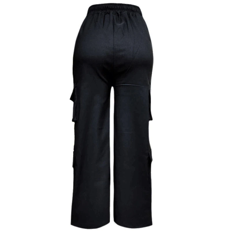 عکس شماره 5 : شلوار زنانه مدل kt کارگو  رنگ مشکی