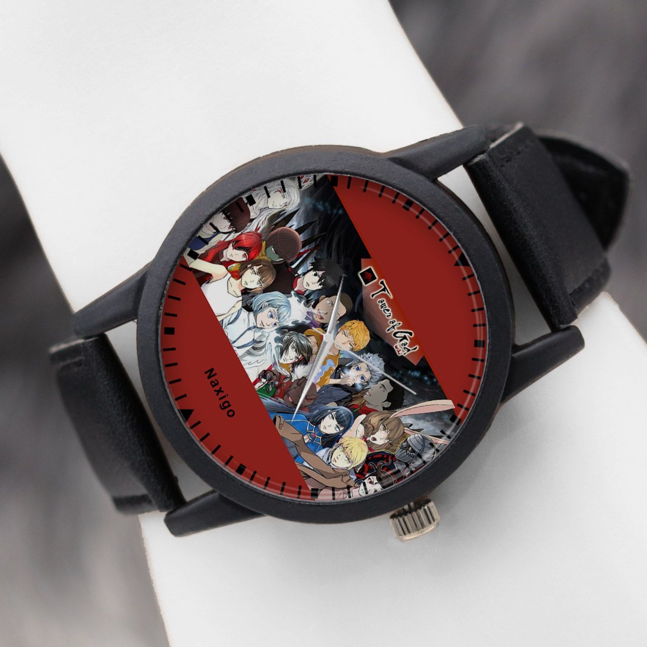 ساعت مچی عقربه ای ناکسیگو مدل انیمه سریالی برج خدا کد LF13165 -  - 5