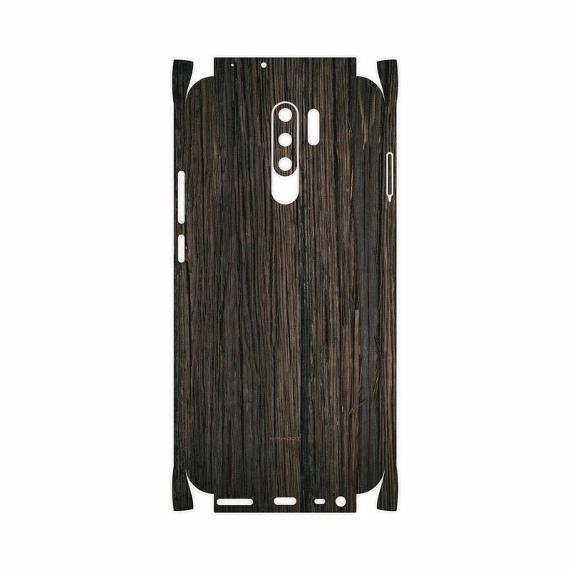برچسب پوششی ماهوت مدل Burned Wood-FullSkin مناسب برای گوشی موبایل شیائومی Redmi 9
