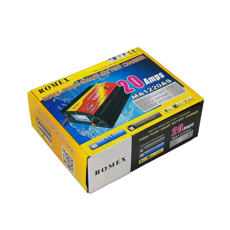 شارژر باتری خودرو رومکس مدل MA-1220AS
