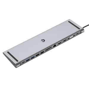 هاب 13 پورت USB-C داک استیشن مدل DC005A