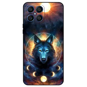 Megafone Wolf and Moon 8006 Cover For Honor X8 4G