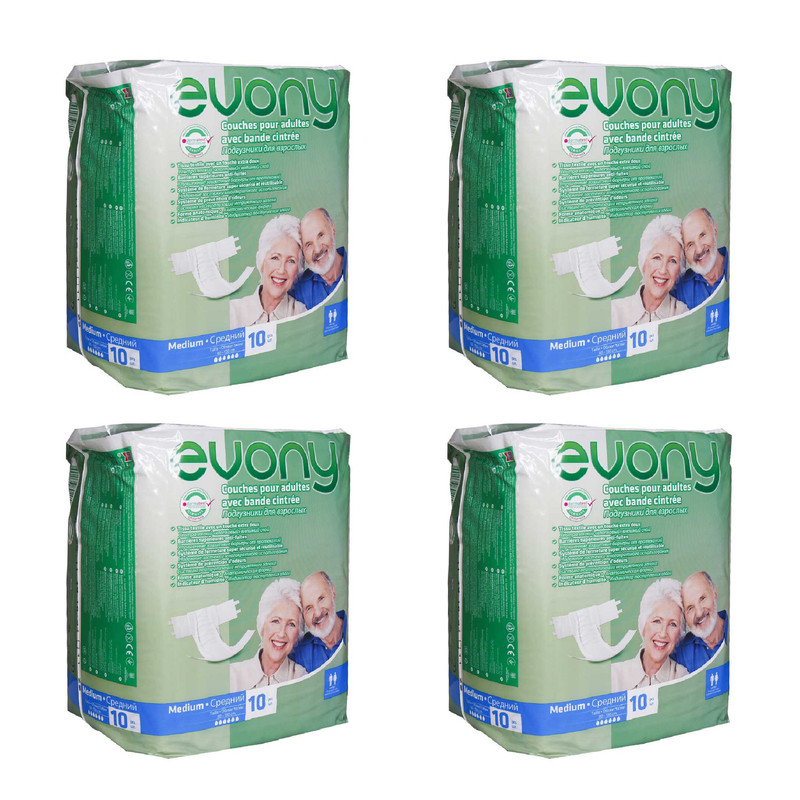 پوشینه چسبی بزرگسال چسبی اوونی مدل 4 سایز متوسط بسته 4 عددی پوشینه چسبی بزرگسال چسبی اوونی مدل 4 سایز متوسط بسته 4 عددی