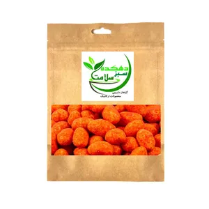 بادام زمینی روکش دار با طعم فلفلی دهکده سبز سلامت - 500 گرم