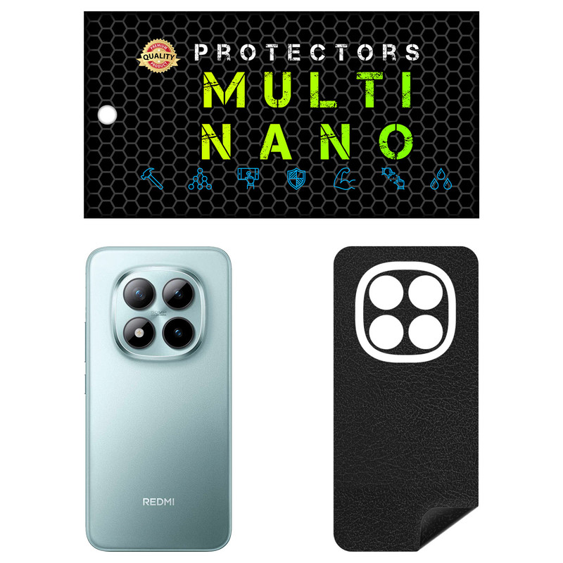 برچسب پوششی مولتی نانو طرح چرم مدل X-F1L مناسب برای گوشی موبایل شیائومی Redmi Note 15 Pro Plus