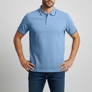 پولوشرت آستین کوتاه مردانه ال سی وایکیکی مدل اسلیم افکت