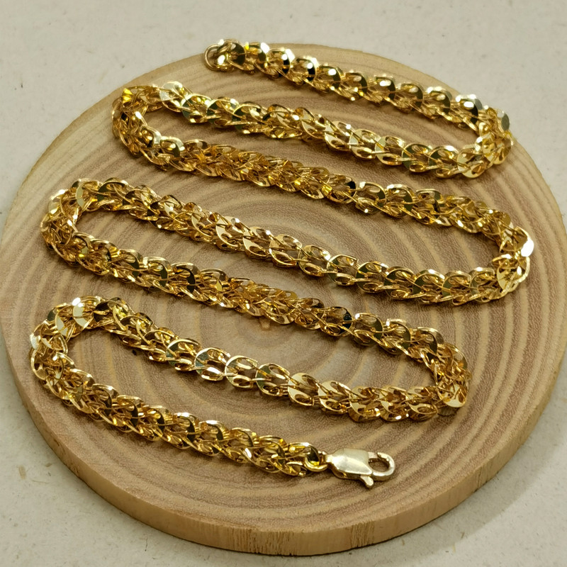 زنجیر نقره زنانه مدل ری را Q16 24k زنجیر نقره زنانه مدل ری را Q16 24k