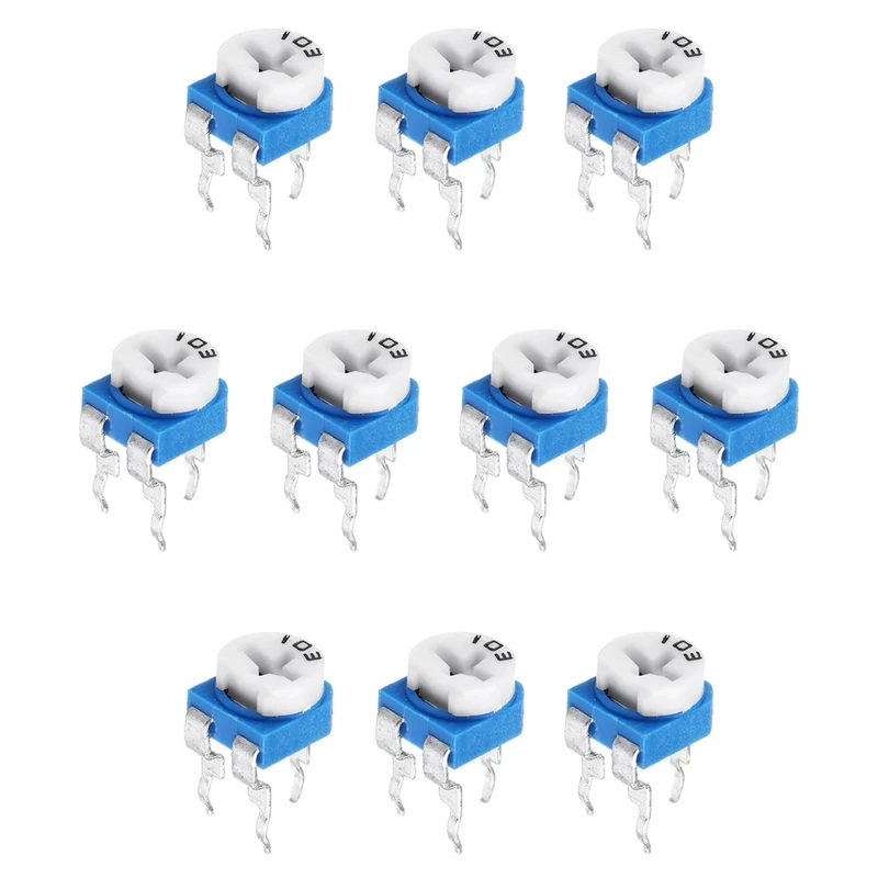 پتانسیومتر 10 کیلو اهم مدل 10K-103 بسته 10 عددی