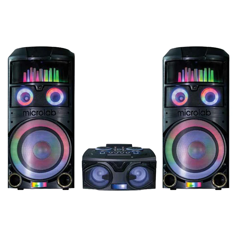 پخش کننده خانگی دوقلو میکرولب مدل KM-S200