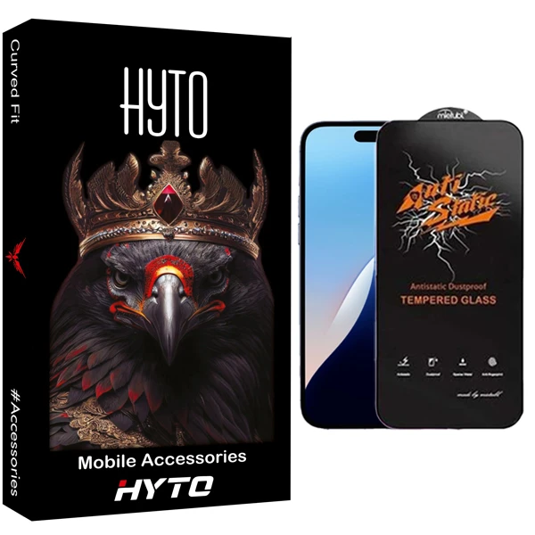 محافظ صفحه نمایش هیتو مدل Antistatic Pro مناسب برای گوشی موبایل اپل iPhone 16 Pro