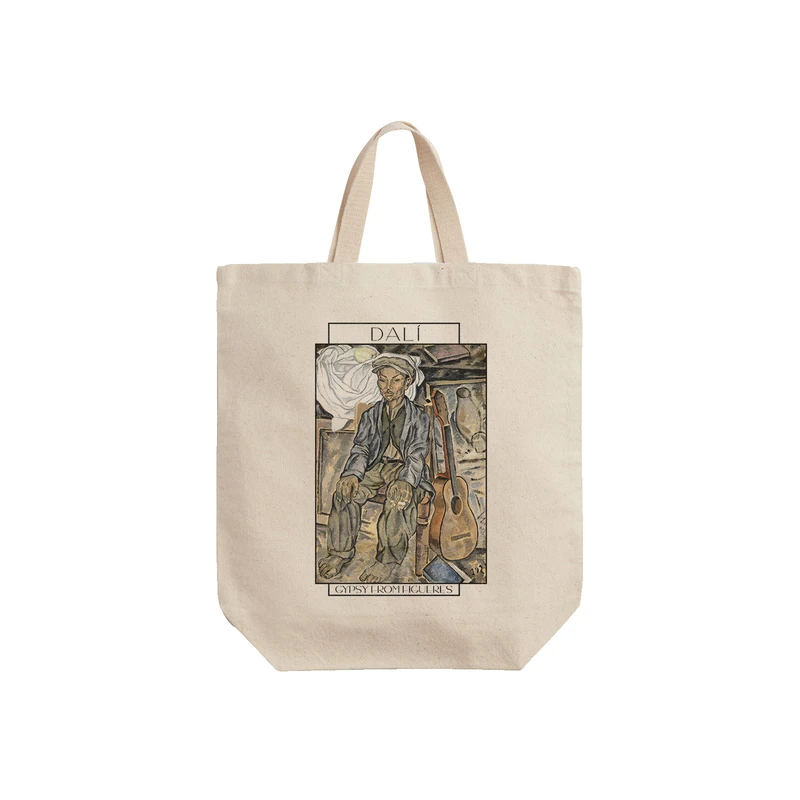 ساک خرید ترمه طراحان ایده مدل فیگور کولی از دالی کد art0724 - S