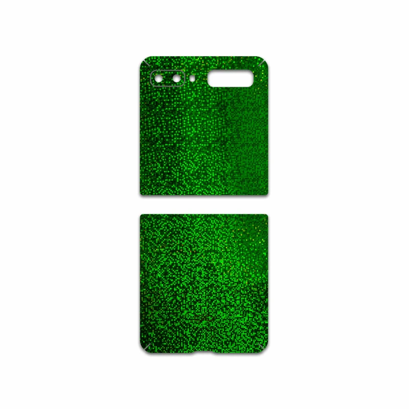 برچسب پوششی ماهوت مدل Green-Holographic مناسب برای گوشی موبایل سامسونگ Galaxy Z Flip