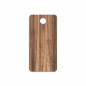 MAHOOT Light Walnut Wood Cover Sticker for Microsoft Lumia 650