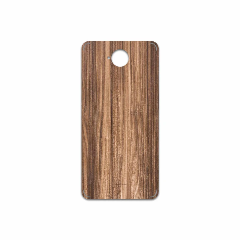 برچسب پوششی ماهوت مدل Light Walnut Wood مناسب برای گوشی موبایل مایکروسافت Lumia 650