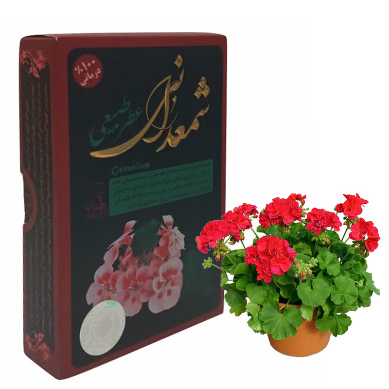 عطر جیبی طبیب مدل شمعدانی حجم 4 میلی لیتر