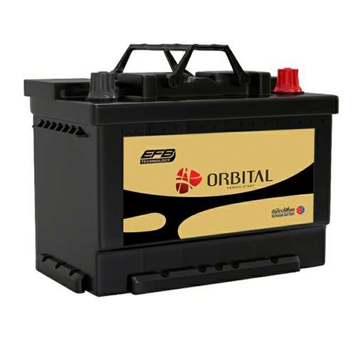باتری اتمی خودرو سپاهان باطری مدل 60 امپر  l2 اوربیتال EFB