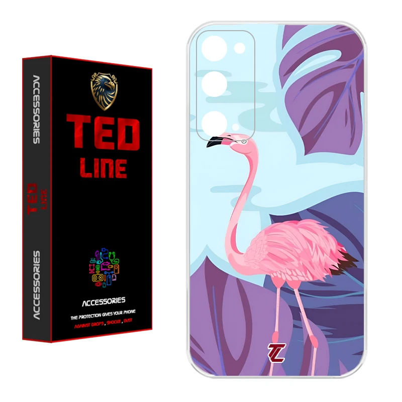 کاور تدلاین طرح فلامینگو کد 1209 مناسب برای گوشی موبایل سامسونگ Galaxy S20 FE